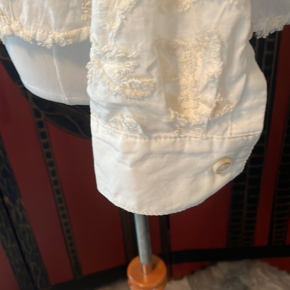 Anthropology Blouse/jacket Xsmall Fits more S/M up to size 36 B hardly worn . - Picture 5 of 12